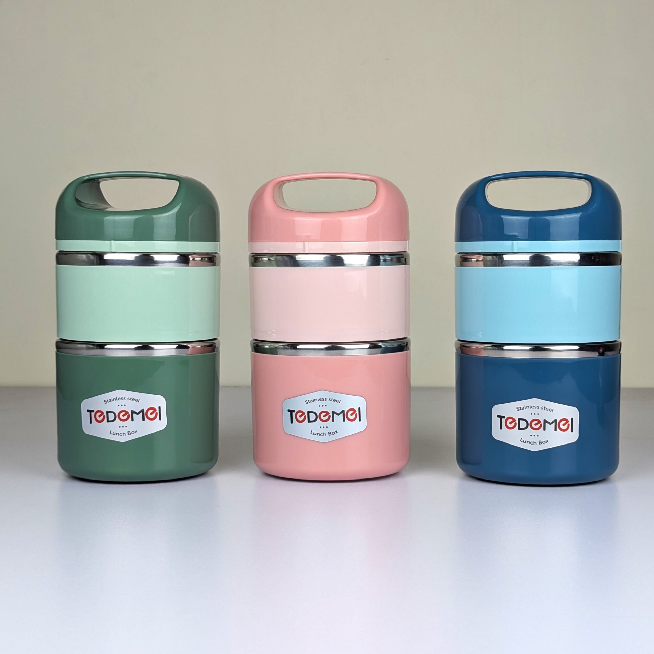 2 Layers 1.13L Stainless Steel Lunch Box