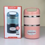 2 Layers 1.13L Stainless Steel Lunch Box